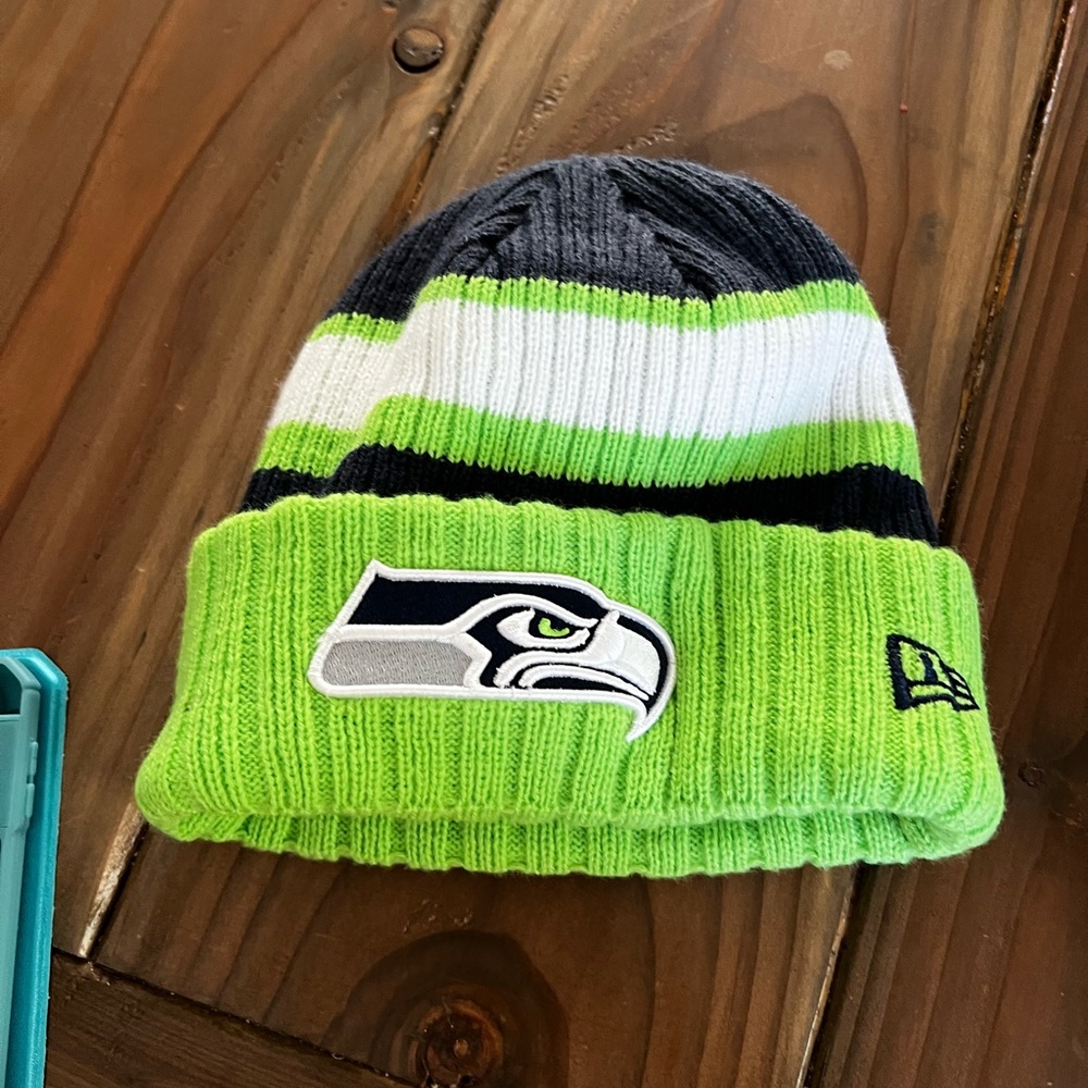 Seahawks beanie